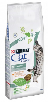 Cat Chow Sterilised Tavuklu 15 kg Kedi Maması kullananlar yorumlar